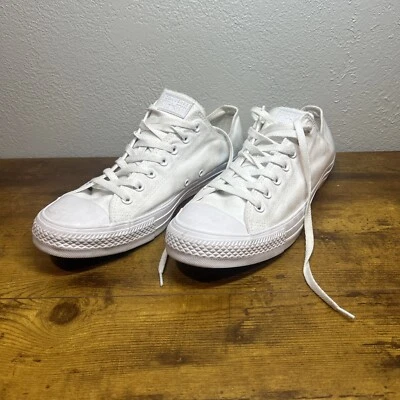 Converse All Star canvas white Size: Men’s 13 Women’s 15 - Image 1 of 4
