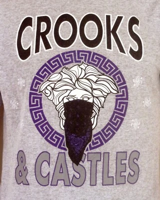 EUC Crooks & Castles Medusa Head T-Shirt Rap Rapper Hip Hop SZ M - Image 1 of 4