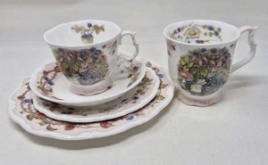 Royal Doulton Brambly Hedge 4 stagioni autunno - set da 5 pezzi - Foto 1 di 6