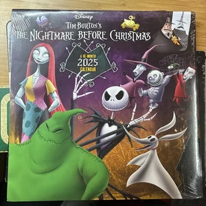 Tim Burton’s The Nightmare Before Christmas 2025 11” x 22” 16 Monate Lila NEU - Bild 1 von 2