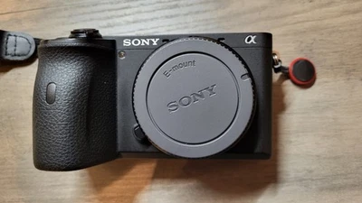 Sony Alpha a6600 24.2MP Spiegellose Systemkamera - Schwarz (Nur Gehäuse) - Bild 1 von 4