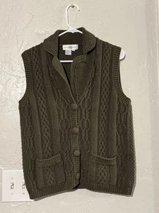 Suéter Verde Rebecca Thomas De Colección Mejor Talla Mediana - Imagen 1 de 3