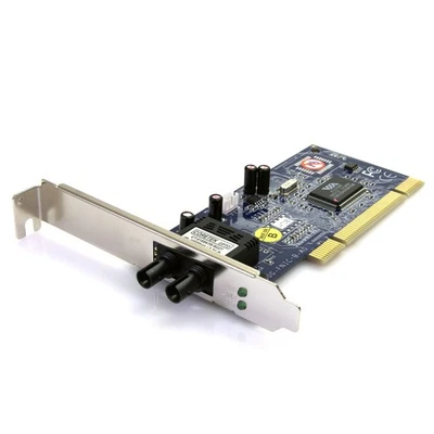 100Mbps PCI Network Adapter Multi Mode ST Fiber Ethernet NIC 2km  - Image 1 of 4