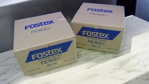 FOSTEX FE168Σ Full-Range Speaker Unit 8Ω pair rare Unused JP - Picture 1 of 5