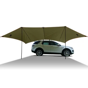 Großes Auto Seite Camping Vorzelt 19 x 11 Fuß SUV Überdachung Plane Wasserdicht Outdoor V... - Bild 1 von 7