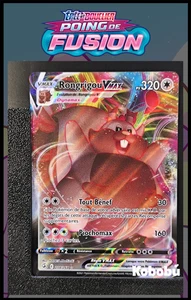 Carte Pokémon Rongrigou VMAX 218/264 EB8 Poing De Fusion Epee Bouclier - Imagen 1 de 3
