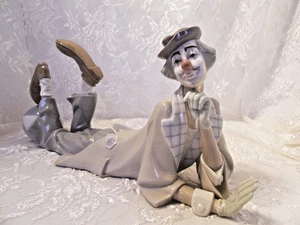 LLADRO "CLOWN MIT STRANDKUGEL" # 4618 PORZELLANFIGUR - Bild 1 von 15