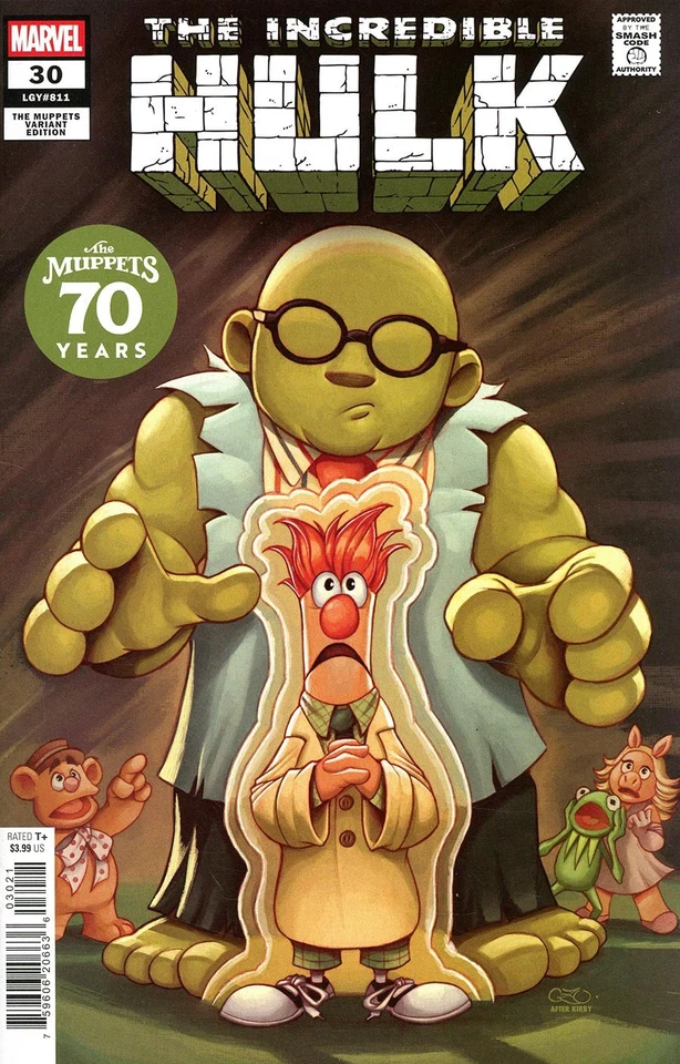 Incredible Hulk #30 Chrissie Zullo Muppets Variant (Marvel, 2025) - Image 1 of 1
