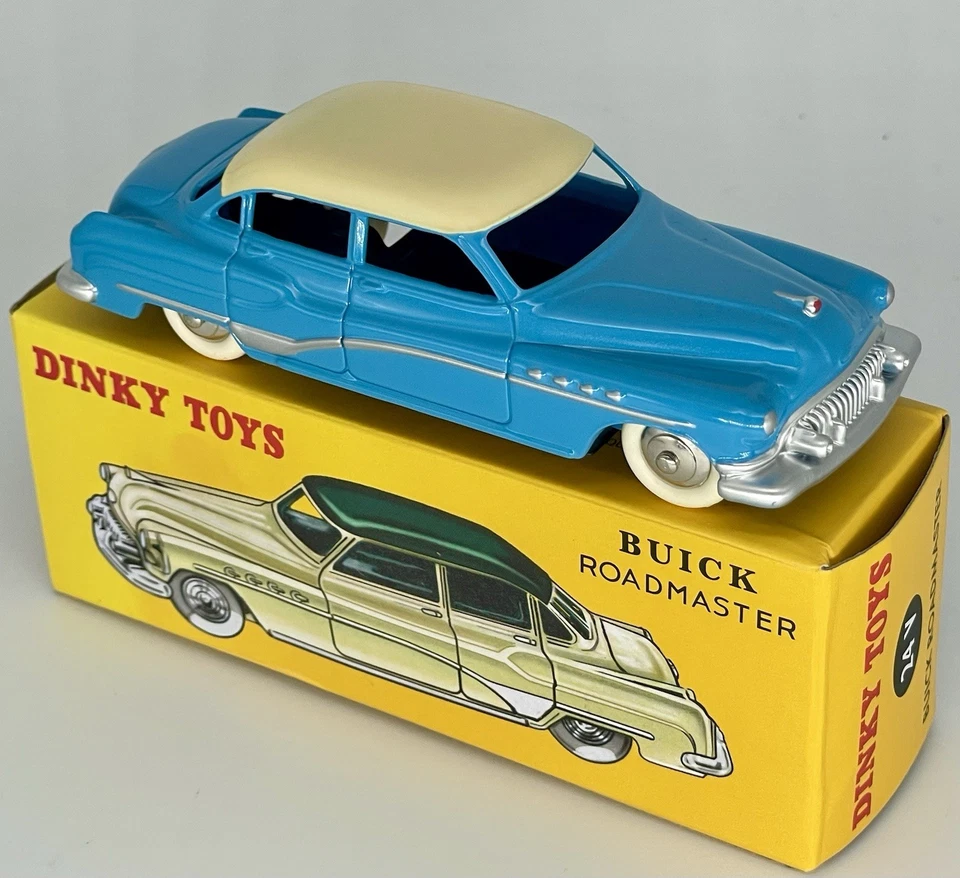 Dinky Toys Buick Roadmaster No. 24V, Reedición Norev-DeAgostini, Como Nuevo En Caja Foto 1 de 4