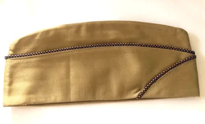 Gorra de guarnición en el extranjero caqui AAF de la Segunda Guerra Mundial del Ejército de los Estados Unidos - Imagen 1 de 4