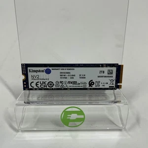 Kingston 2280mm NV2 2TB M.2 NVMe Gen 3.0 x 4 SSD SNV2S/2000G SSD - Photo 1/4