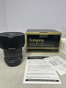 Samyang AF 14mm f/2.8 Ultra Multi Coating Lens for Sony E Mount New Open Box - Picture 1 of 11