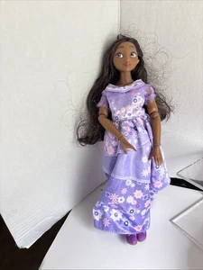 Disney Encanto Isabela Madrigal  Doll STIFF Leg Used May Smell Musty - Imagen 1 de 10