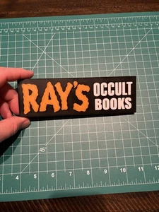 Libros ocultos de rayos impresos en 3D GhostBusters letrero soporte de exhibición logotipo fan art - Imagen 1 de 5