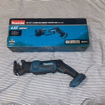 Makita XRJ01Z 18V LXT Lithium-Ion Cordless Compact Reciprocating Saw Untested - Image 1 of 4