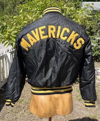 Винтажная черная атласная куртка-бомбер Birdie By Richard A. Leslie размер L - Изображение 1 из 4