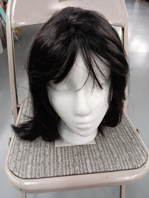 Synthetic Wig Ombre Hair Straight Bob Wig-Black  Front - Image 1 of 4