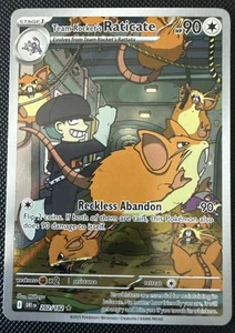 Team Rocket's Raticate 202/182 Sv10: Destined Rivals Holo - Picture 1 of 2
