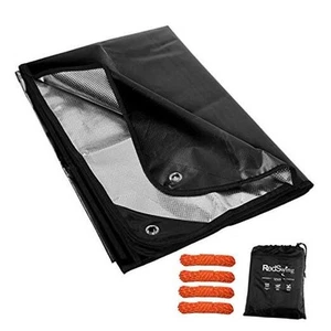 Heavy Duty Reflective Survival Space Blanket, Multipurpose Emergency Thermal - Picture 1 of 8