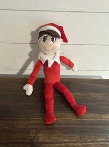 Elfe Regal Sitter Plüsch Stofftier Puppe blaue Augen CCA&B Weihnachten 14 Zoll 2005 Urlaub - Bild 1 von 5