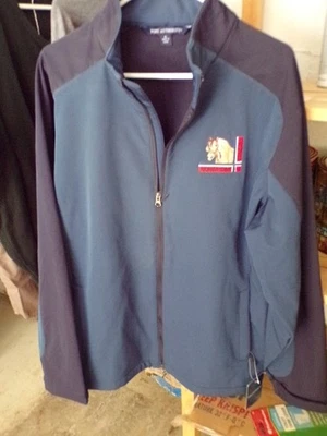 NORWEGIAN FJORD Embroidered Mens Jacket - Blue/Navy - Size XL - Image 1 of 3