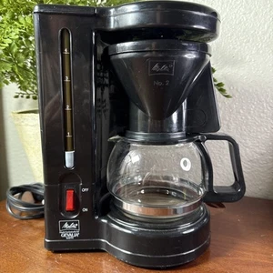 Cafetera Melitta Gevalia vintage negra 4 tazas BCM-4C - Imagen 1 de 16
