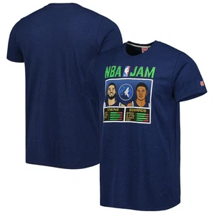 Men's Homage Karl-Anthony Towns & Anthony Edwards Navy Minnesota Timberwolves - Bild 1 von 3
