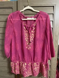 Chico’s Size 2 Lot /3 Blouses / VGUC - Picture 1 of 14