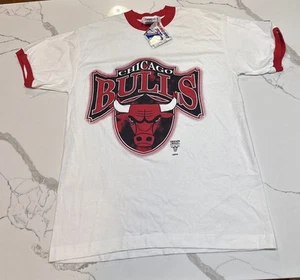 Vintage Chicago Bulls T-Shirt By Logo Athletic NWT Size L Made In USA - Picture 1 of 11