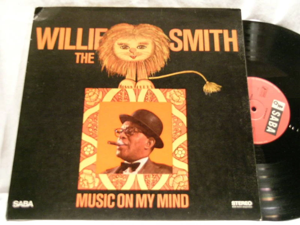WILLIE THE LION SMITH Music On My Mind stride piano jazz German Saba LP - Imagem 1 de 1