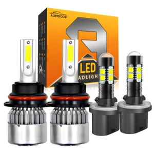 For Ford Taurus 1993-1997 AUIMSOCO LED Lightss Bulbs High Low+Fog Lights - Picture 1 of 12