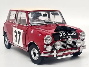 Modellino auto Sunstar 1/12 Austin Mini Cooper S Winner Rally Monaco scala 1964 - Foto 1 di 11