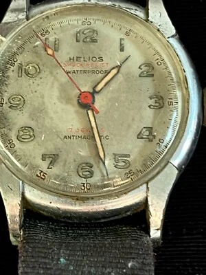 Reloj Militar Helios 102 S con Correa Original 17 Joyas Foto 1 de 4