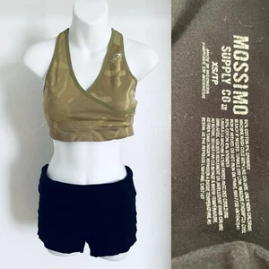 MOSSIMO SUPPLY CO. Cotton Blend Black Foldover YOGA Gym SHORTS Size XS - Picture 1 of 7