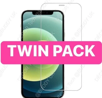 Screen Tempered Glass Screen Protector For iPhone 14 12 11 13Pro Max Mini XR Max - Image 1 of 4