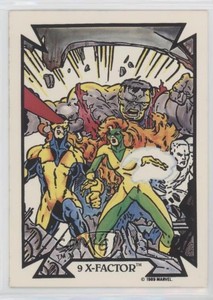 1989 Comic Images Marvel Comics Todd McFarlane X-Factor #9 d8k