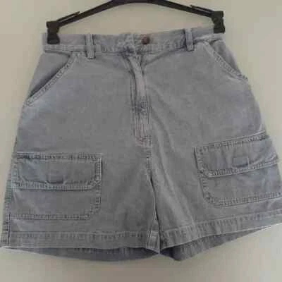 Bermuda jeans Marsh Landing 100% algodão cargo jeans com 6 bolsos tamanho 6 - Imagem 1 de 2