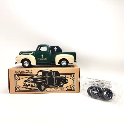 Banco de monedas bloqueable fundido a presión Ford Pickup Sovereign 1951 ERTL 1996 coleccionables Foto 1 de 4