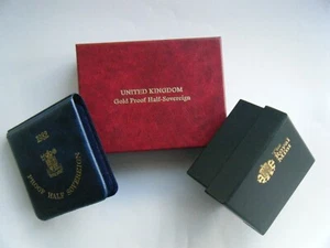Empty Royal Mint Proof Half Sovereign Boxes - Choose your type - Picture 1 of 11