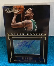 2012-13 Panini Timeless Treasures Glass Rookie Autograph#ed346/499 Fab Melo #176