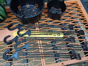 FAON FERN/Orchid 430mm Universal Hangers x 5,suit all pots have Large Hook. - Picture 1 of 2