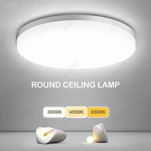 85W Bright LED Garage Lights White For Workshop Warehouse Wall Ceiling Light UK - Picture 1 of 13