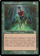 NANTUKO CULTIVATOR ~mtg NM Torment Rare x1