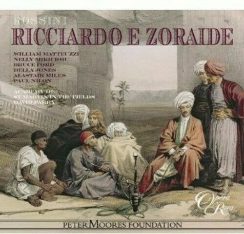 Ricciardo e Zoraide von Rossini* - William Matteuzzi, Nelly Miricioiu, Bruce Ford, Della Jones, Alastair Miles, Paul Nilon, Academy of St Martin in the Fields*, David Parry  (CD, 1996)