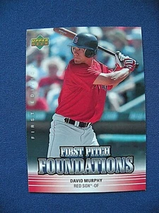 2007 UD First Edition First Pitch Foundations David Murphy Red Sox #FPF-DM. - Picture 1 of 2