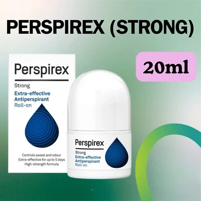 2x PERSPIREX Strong Comfort Original Antiperspirant Roll-On Sweat Control 20ml - Изображение 1 из 4