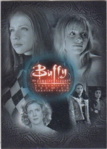 Buffy the Vampire Slayer Season 7 Promo B7-UK Dawn Buffy Joyce UK Inkworks 2003 - Foto 1 di 2