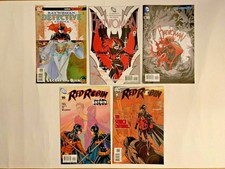 Five x Batwoman & "Red Robin" DC Comic Books (2009 - 2012) Excellent Condition