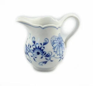 #e8587 Patrón de cebolla Meissen jarra / jarra / fundidor de crema 2. Wahl - Imagen 1 de 8