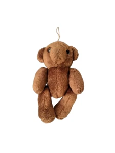 Oso de peluche marrón juguete suave decoración navideña gratis franqueo del Reino Unido - Imagen 1 de 3